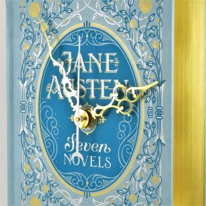 Book Clock Jane Austen